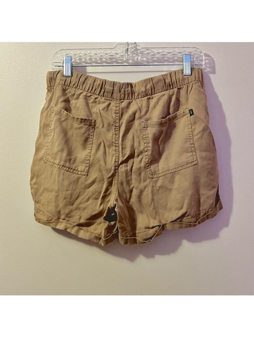 GAP Lyocell Pull On Shorts Bundle Black Khaki Elastic Waist Drawstring S - Picture 6 of 13